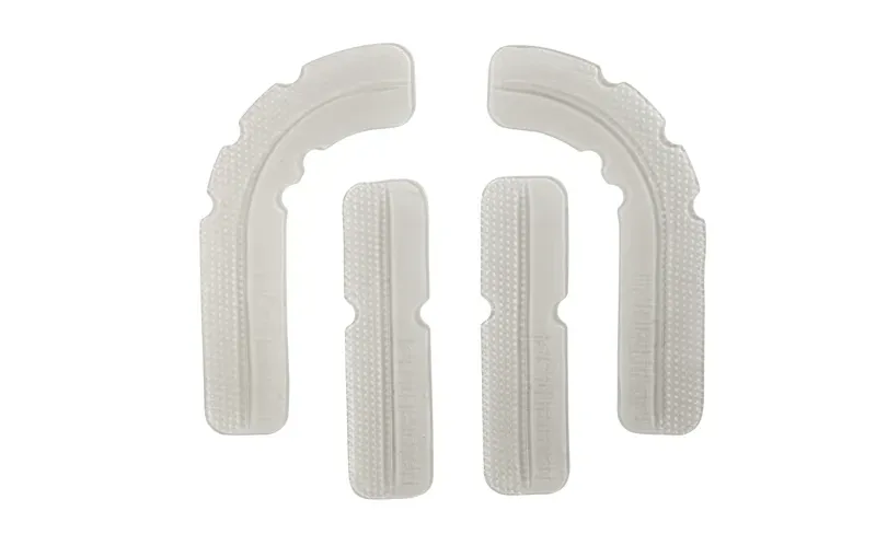 Cube Natural Fit Handlebar Tape Gel Pads in Clear
