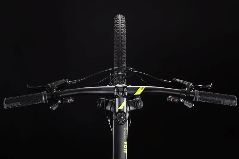 2019 Cube Aim Pro Hardtail Mountain Bike in Black-1