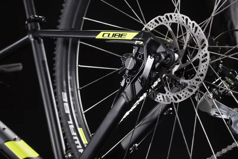 2019 Cube Aim Pro Hardtail Mountain Bike in Black-3