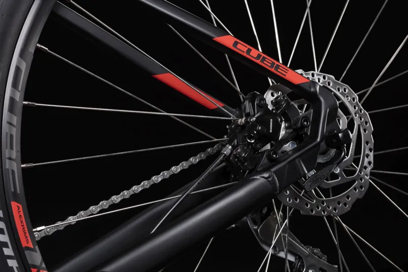 2019 Cube Aim Race Hardtail Mountain Bike in Black-2