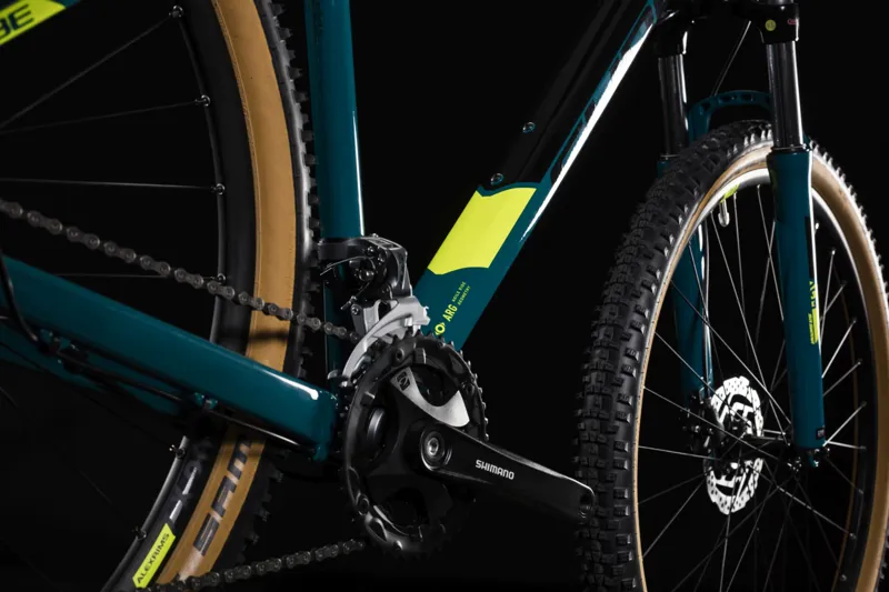 2019 Cube Aim SL Hardtail Mountain Bike in Green-3