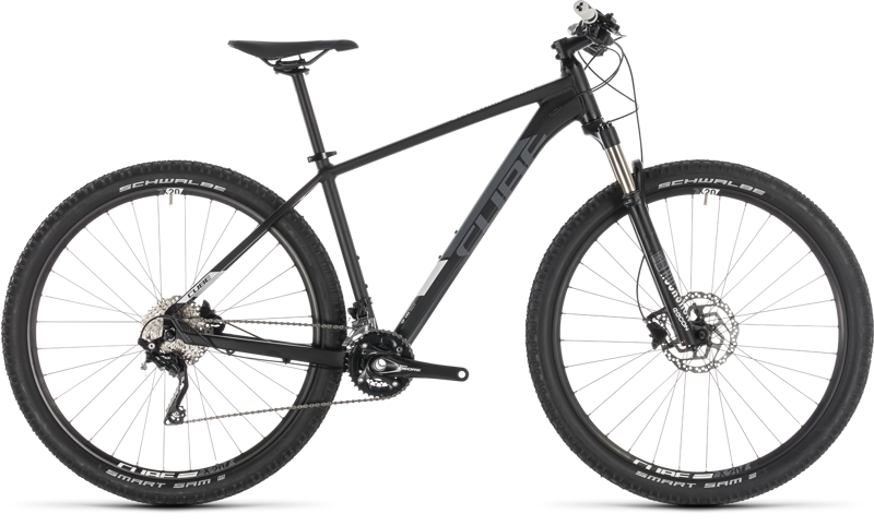 2019 Cube Attention SL Hardtail Mountain Bike in Black