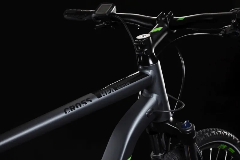 2019 Cube Cross Pro 500 Electric Bike in Grey-3