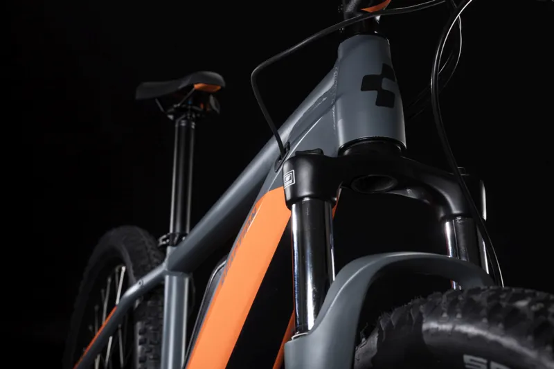 2019 Cube Reaction Hybrid Pro 500 Mens Electric Mountain Bike in Grey-2