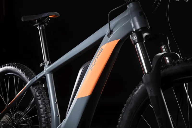 2019 Cube Reaction Hybrid Pro 500 Mens Electric Mountain Bike in Grey-3