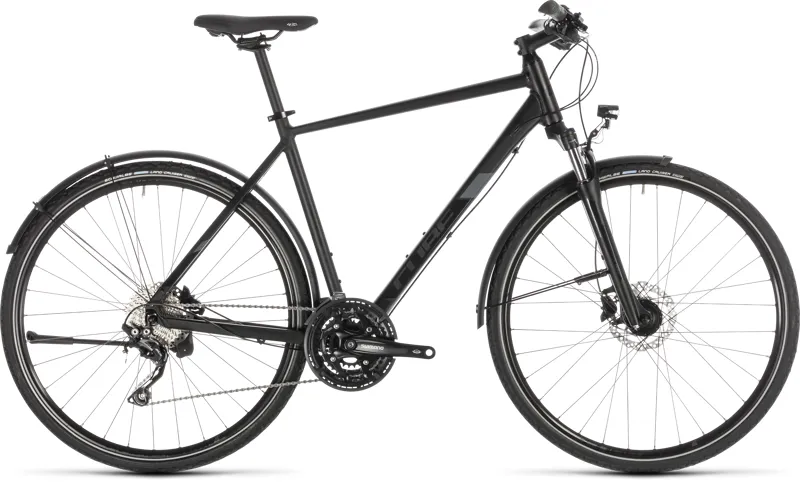 2019 Cube Nature EXC Allroad Hybrid Bike in Black