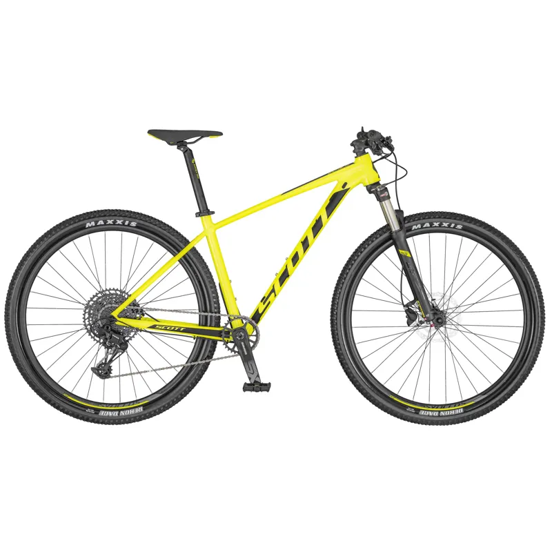 2020 Scott Scale 980 Hardtail Mountain Bike in Yellow