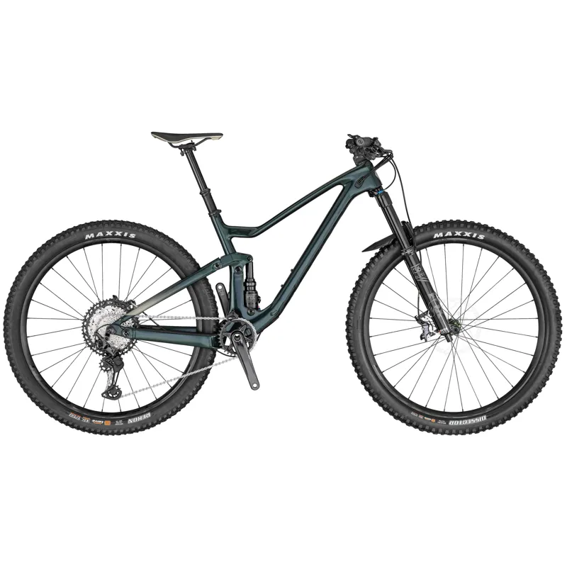 2020 Scott Genius 910 Carbon FS Mountain Bike in Green
