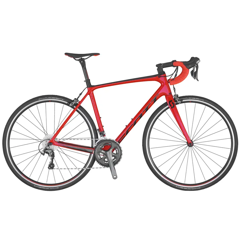 2020 Scott Addict 30 Carbon Road Bike in Red