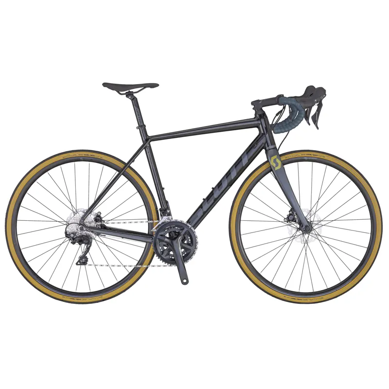 2020 Scott Speedster 10 Disc Road Bike in Black
