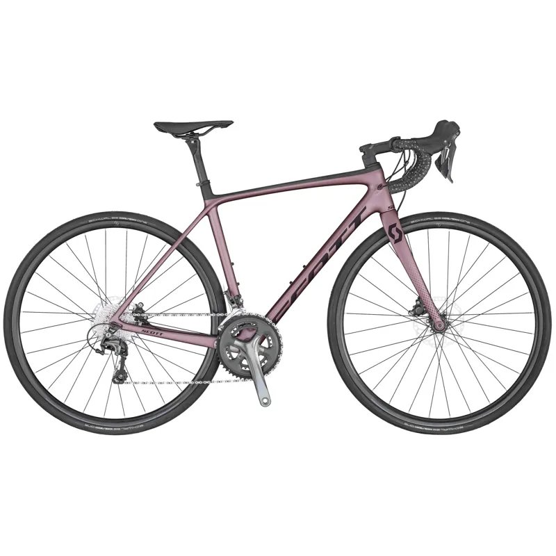2020 Scott Contessa Addict 35 Disc Carbon Womens Road Bike in Purple