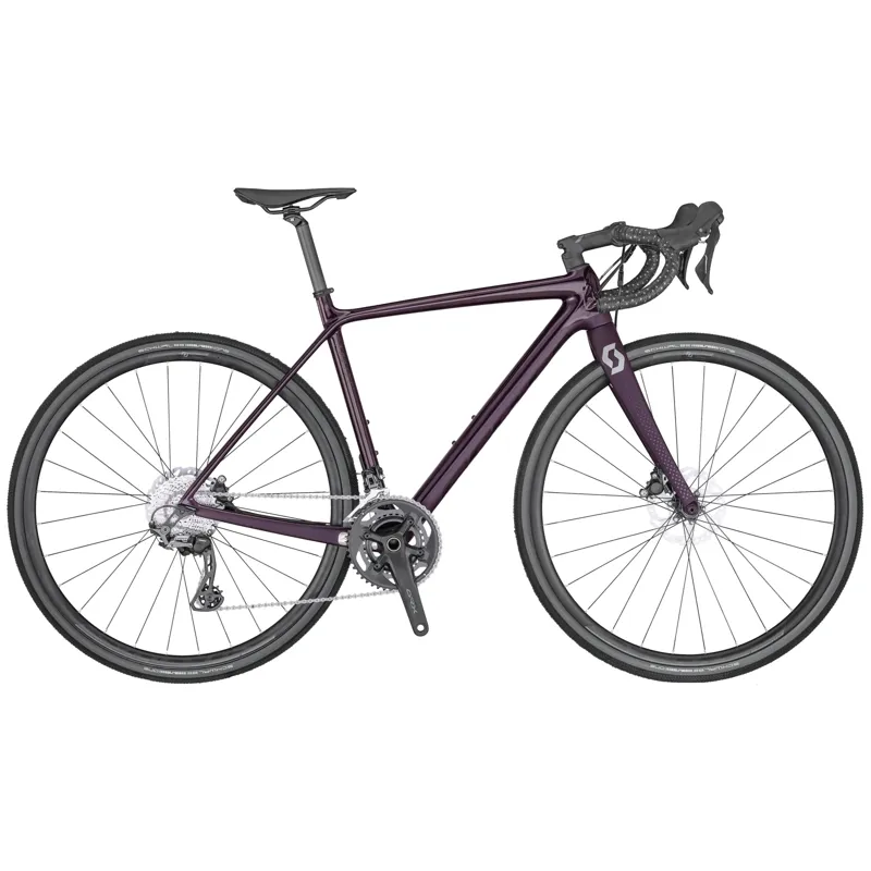 2020 Scott Contessa Addict Gravel 15 Carbon Womens Gravel Bike Purple