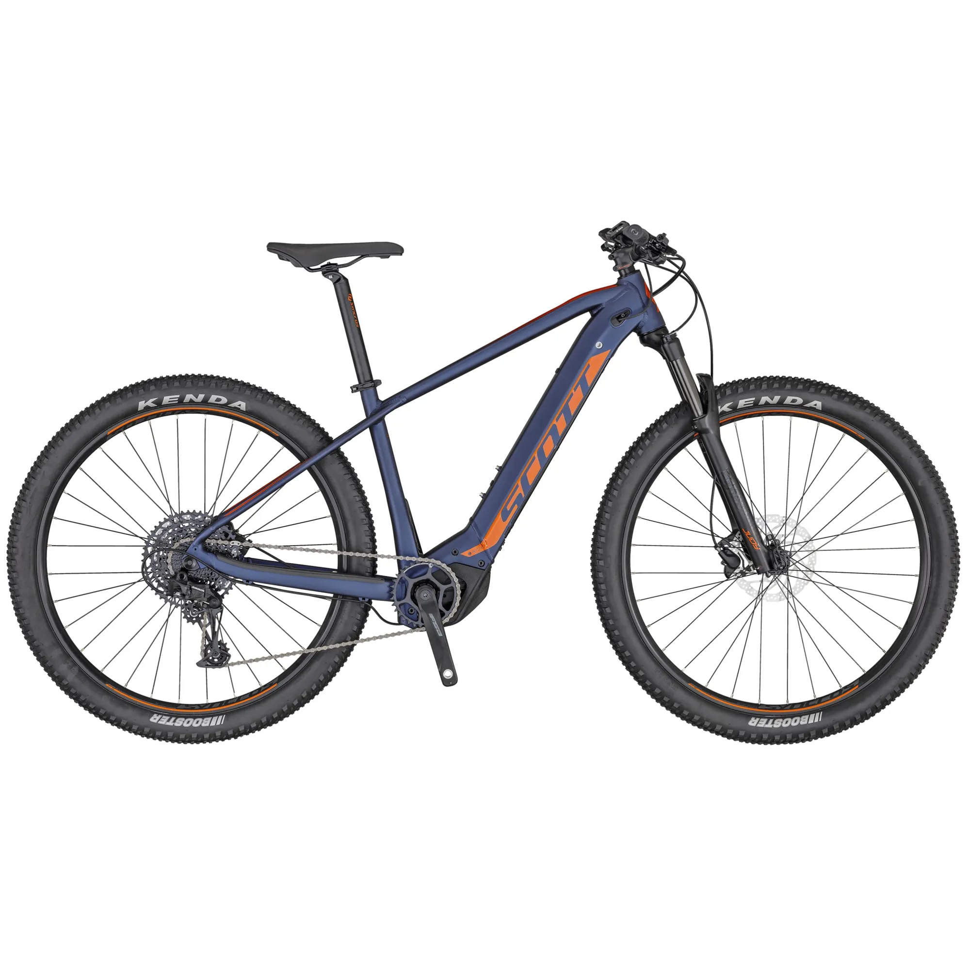 2020 Scott Aspect eRide 920 Electric Hardtail Mountain Bike in Blue