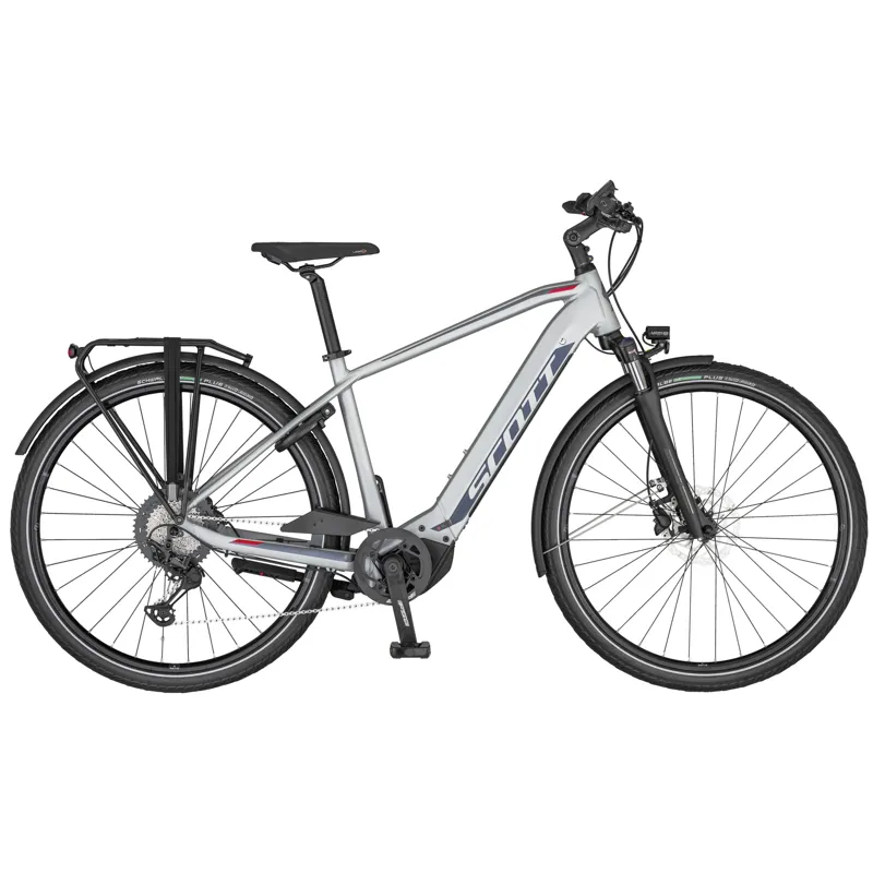 2020 Scott Sub Sport eRide 10 Men Electric Hybrid Bike in Grey