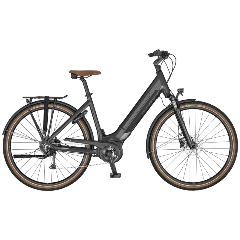 2020 Scott Sub Active eRide USX Electric Hybrid Bike in Black