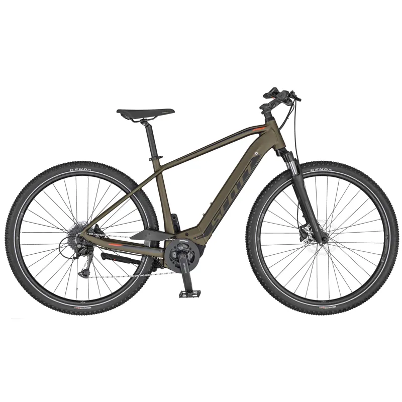 2020 Scott Sub Cross eRide 20 Men Electric Hybrid Bike in Brown