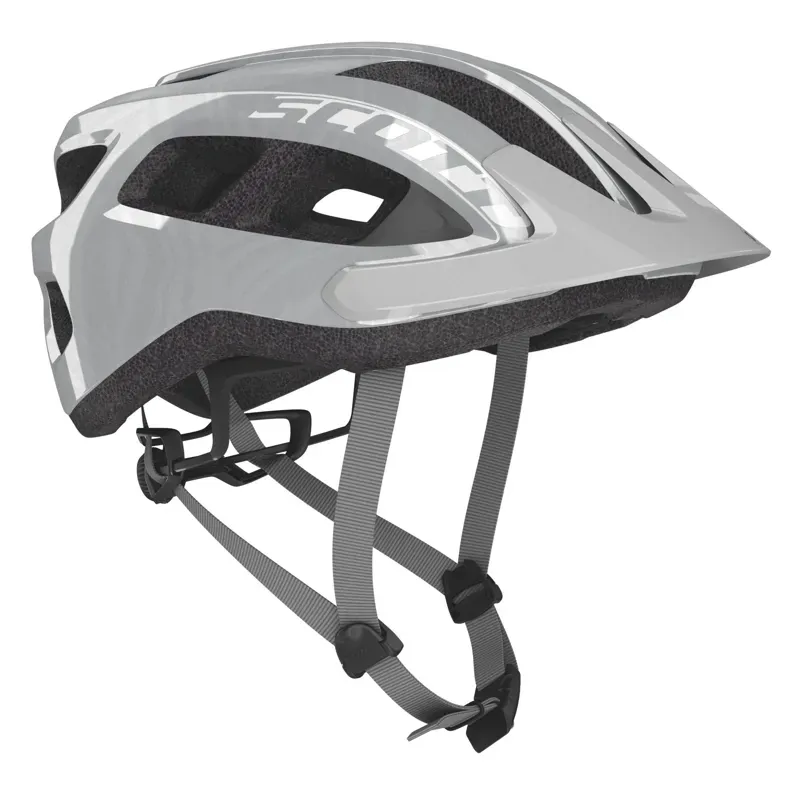 Scott Supra CE Helmet in Vogue Silver