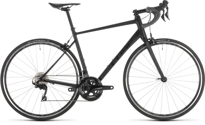 2019 Cube Attain SL Road Bike in Black