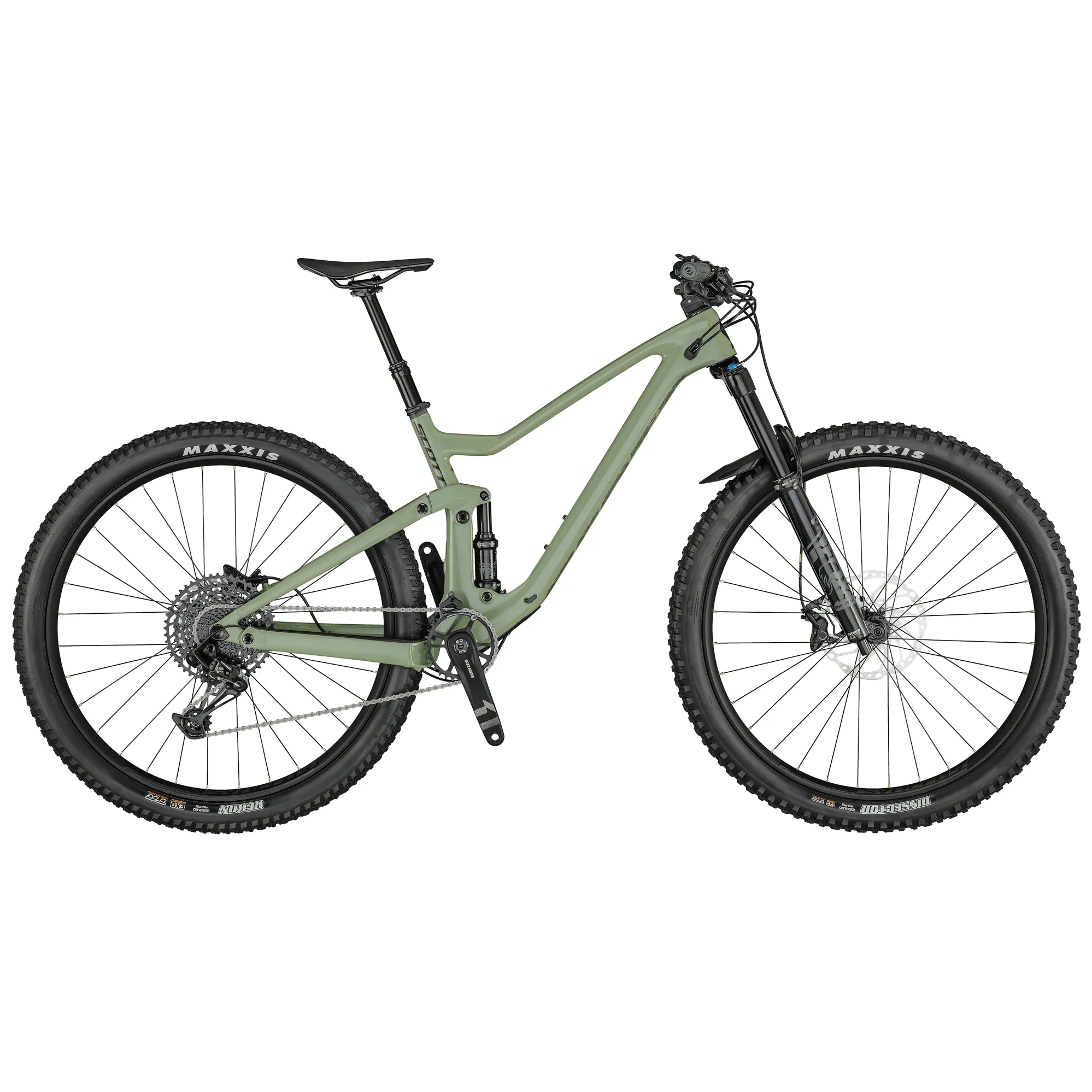 2021 Scott Genius 940 Carbon Mountain Bike in Green