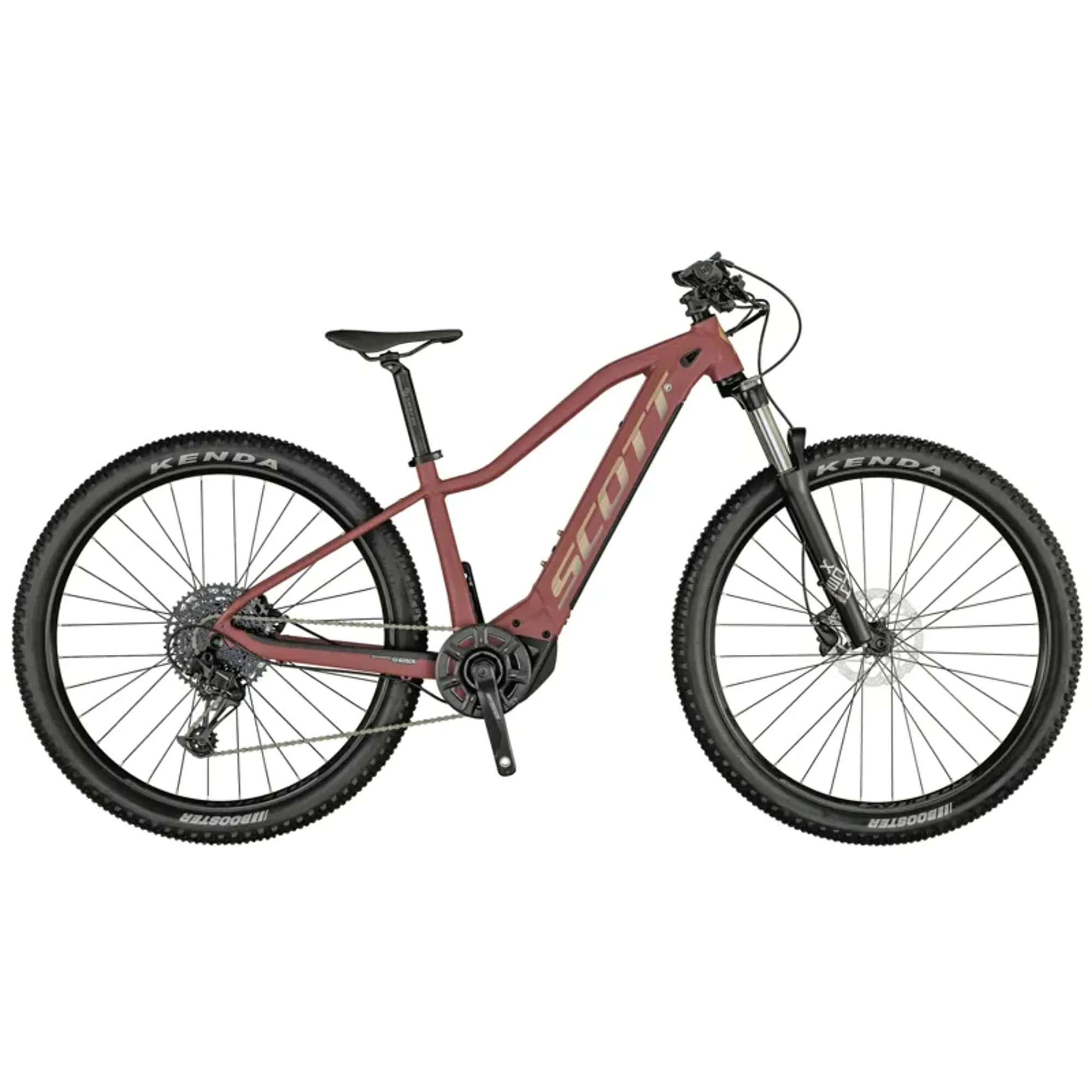 2021 Scott Contessa Active eRIDE 920 Womens Electric Bike in Red