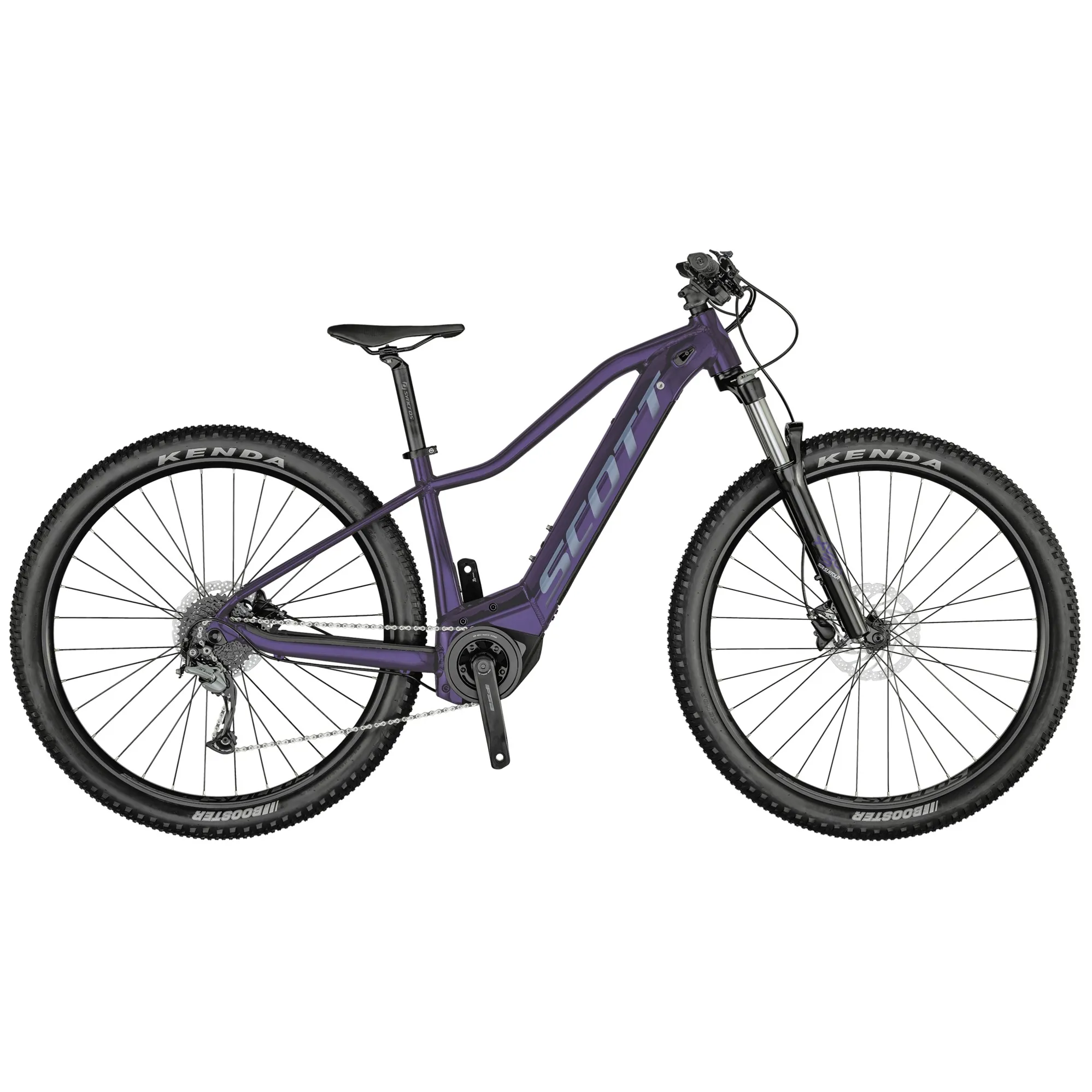 2021 Scott Contessa Active eRIDE 930 Womens Electric Bike in Purple