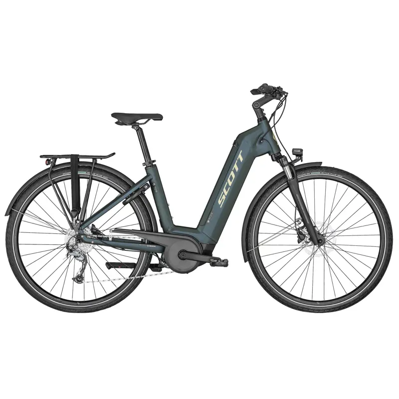 2021 Scott Sub Tour eRIDE 20 USX Electric Hybrid Bike in Blue