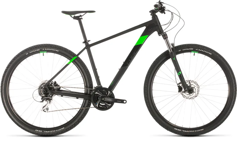 2020 Cube Aim Race Black/Flashgreen