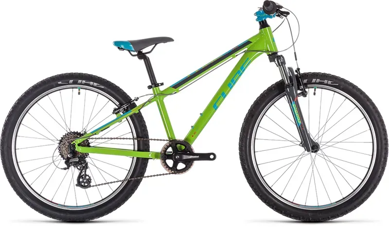 2021 Cube Acid 240 Childs Bike in Green