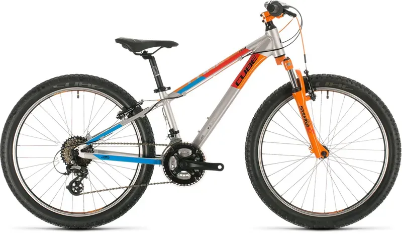 2021 Cube Acid 240 Action Team Childs Bike in Grey