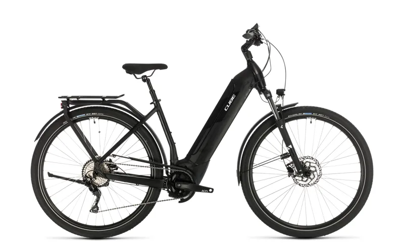 2020 Cube Kathmandu Hybrid Pro 500 Electric Hybrid Bike in Black