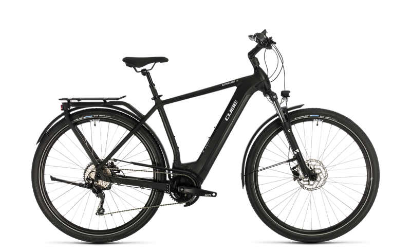 2020 Cube Kathmandu Hybrid Pro 625 Electric Hybrid Bike in Black