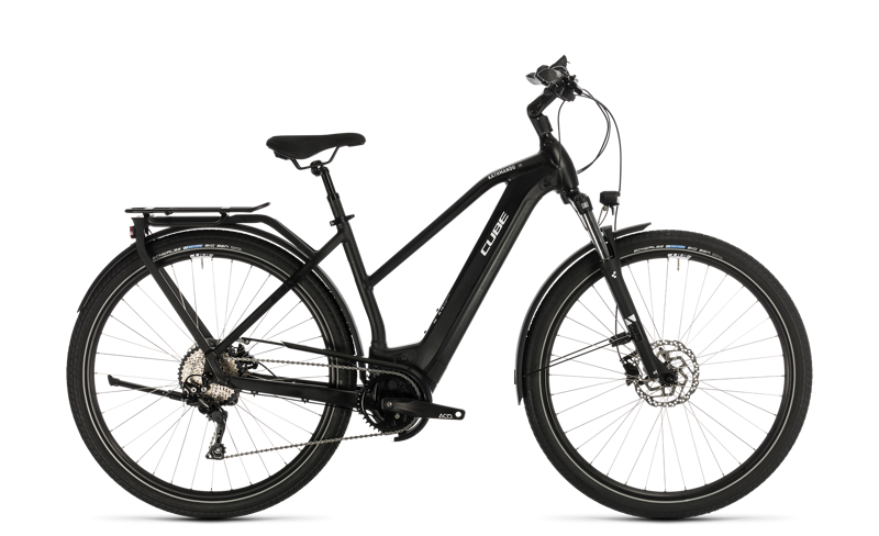 2020 Cube Kathmandu Hybrid Pro 625 Electric Hybrid Bike in Black
