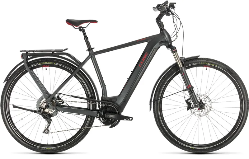 2020 Cube Kathmandu Hybrid Exc 500 Electric Hybrid Bike in Grey