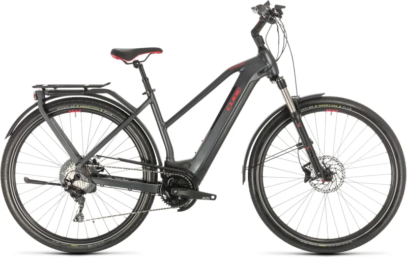 2020 Cube Kathmandu Hybrid Exc 500 Electric Hybrid Bike in Grey