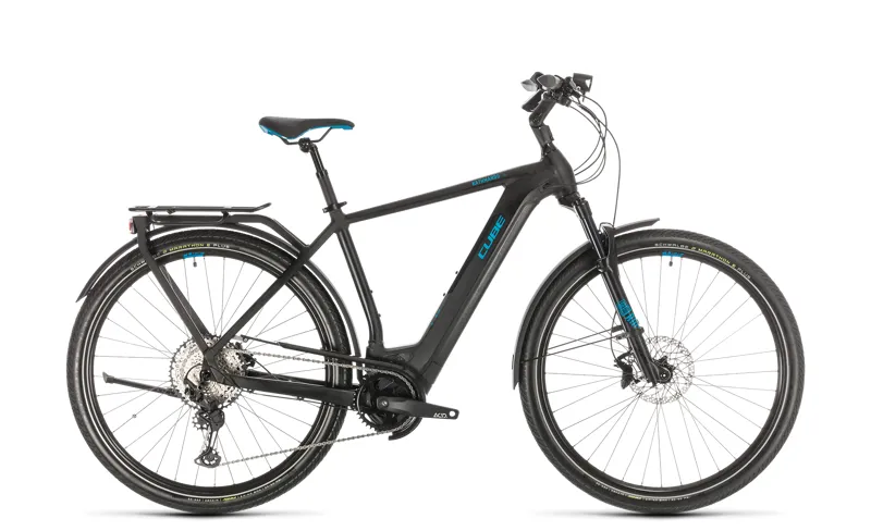 2020 Cube Kathmandu Hybrid SL 625 Electric Hybrid Bike in Black