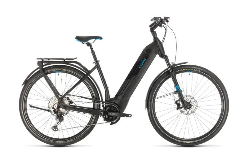 2020 Cube Kathmandu Hybrid SL 625 Electric Hybrid Bike in Black