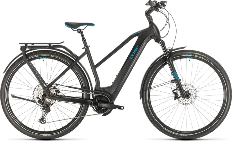 2020 Cube Kathmandu Hybrid SL 625 Electric Hybrid Bike in Black
