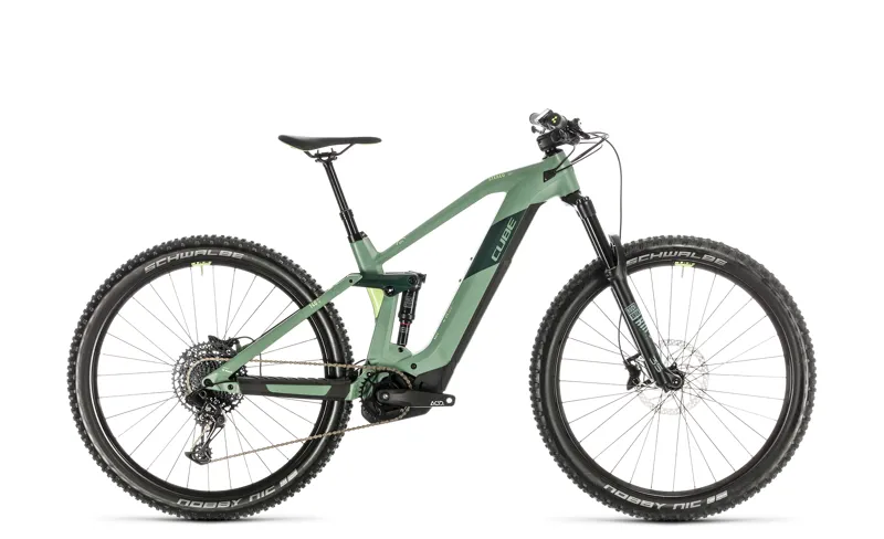 2020 Cube Stereo Hybrid 140 HPC Race 625 Carbon FS eMTB in Green