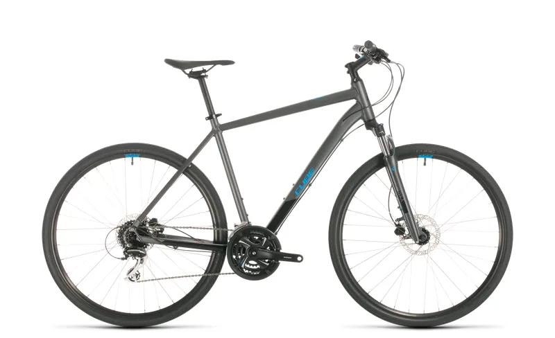 2020 Cube Nature Hybrid Bike in Grey