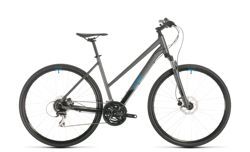 2020 Cube Nature Hybrid Bike in Grey