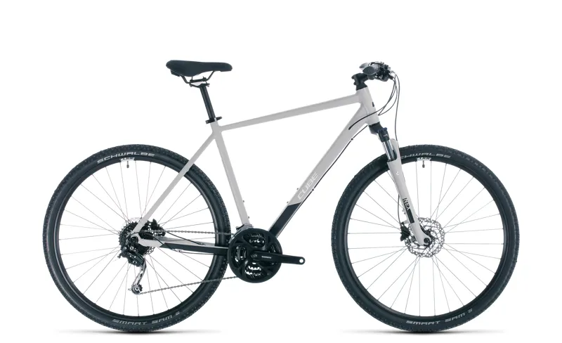 2020 Cube Nature Pro Hybrid Bike in Grey