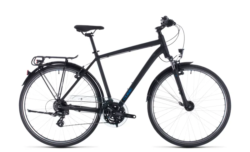 2020 Cube Touring Hybrid Bike in Black