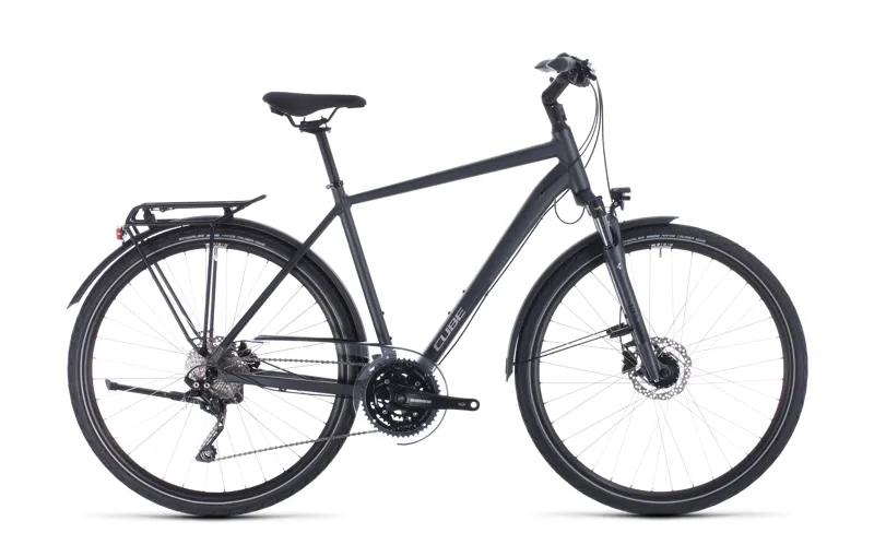 2020 Cube Touring Exc Hybrid Bike in Grey