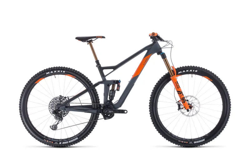 2020 Cube Stereo 150 c:68 Tm 29 Carbon FS Mountain Bike in Grey