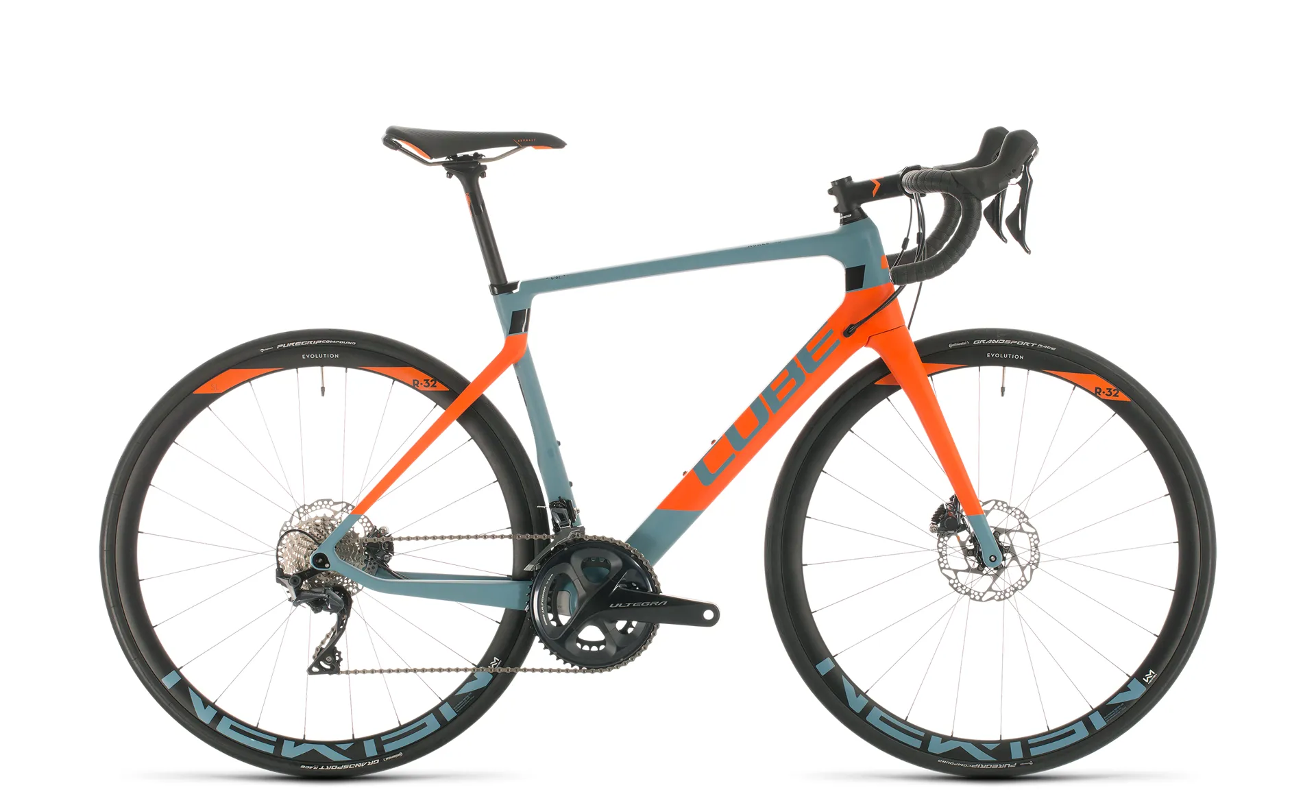 Blue and orange cube bike outlet