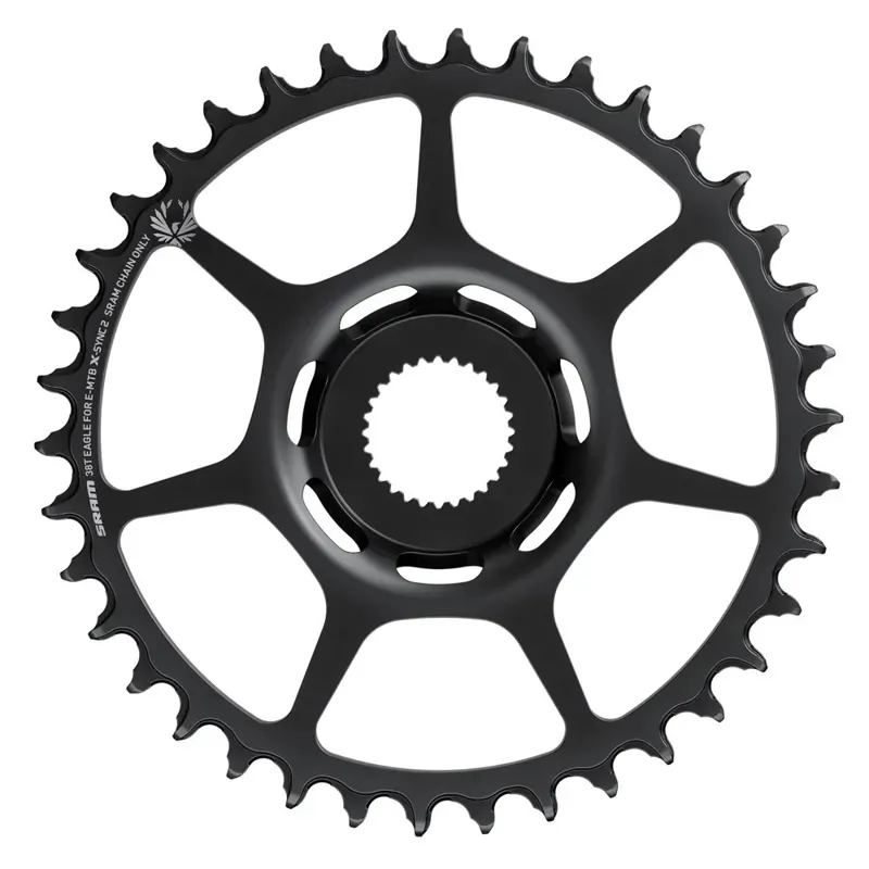 SRAM X-Sync 2 Steel Eagle Bosch 36-tooth DM/Non Boost Ch-ring in Black