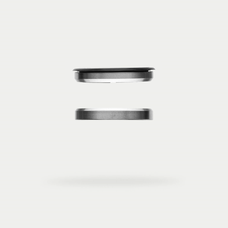 Acros IS48/IS48 Bearing Set Canyon in Silver