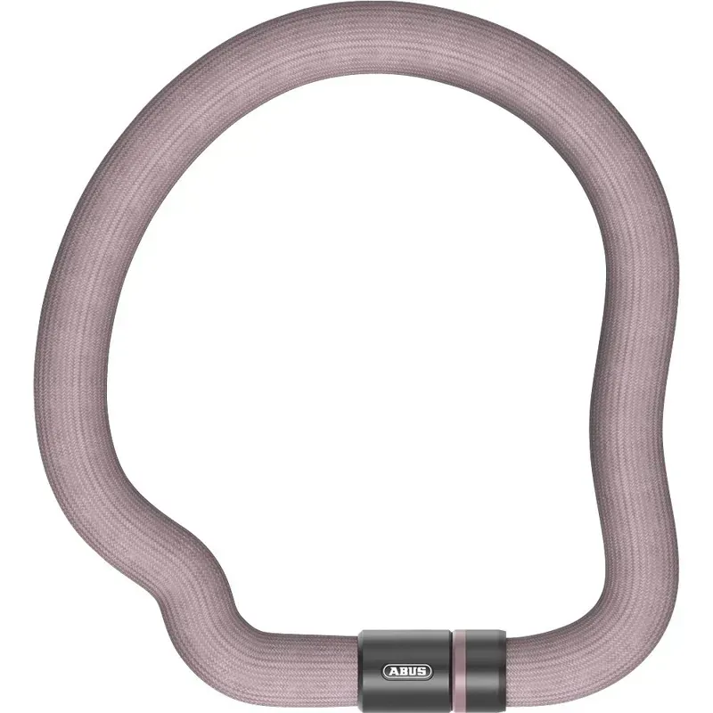 Abus Goose 6206K 6mm 3.6ft Key Chain Lock in Pink