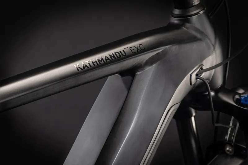 2020 Cube Kathmandu Hybrid EXC 625 Electric Hybrid Bike in Grey-4