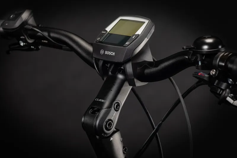 2020 Cube Kathmandu Hybrid EXC 625 Electric Hybrid Bike in Grey-2